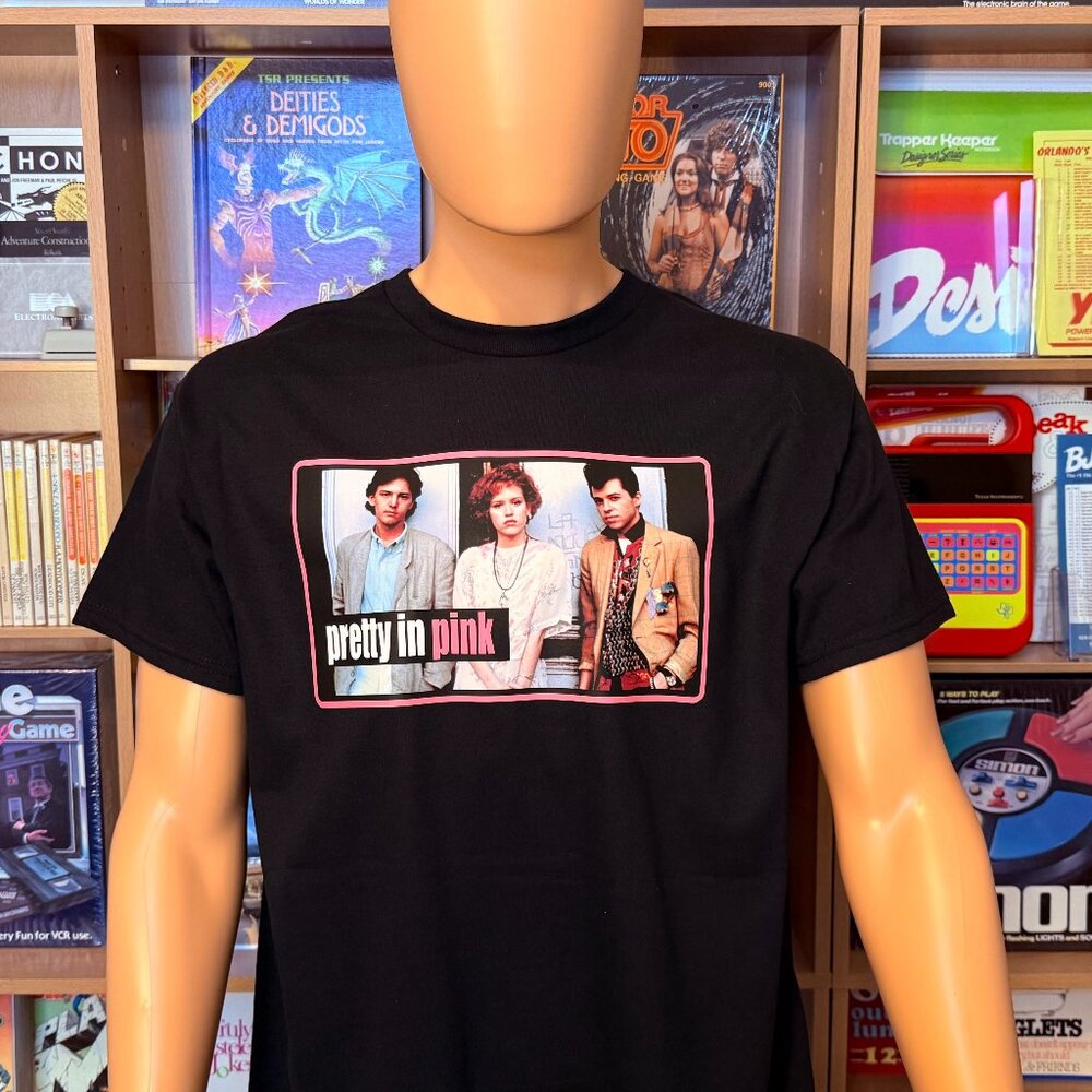 Pretty in Pink T-Shirt NEW *Pick your color & size* 80's movie